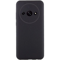 Накладка (з мікрофіброю) GETMAN Liquid Silk Full Camera для Xiaomi Redmi A3- чорний Накладка (з мікрофіброю) GETMAN Liquid Silk Full Camera для Xiaomi Redmi A3- чорний