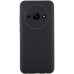 Накладка (з мікрофіброю) GETMAN Liquid Silk Full Camera для Xiaomi Redmi A3- чорний