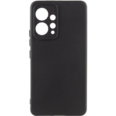 Накладка (з мікрофіброю) GETMAN Liquid Silk Full Camera для Xiaomi Redmi Note 12 4G- чорний Накладка (з мікрофіброю) GETMAN Liquid Silk Full Camera для Xiaomi Redmi Note 12 4G- чорний