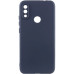 Накладка (з мікрофіброю) GETMAN Liquid Silk Full Camera для Xiaomi Redmi Note 7 / Note 7 Pro- темно-синій