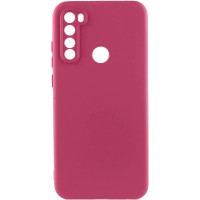 Накладка (з мікрофіброю) GETMAN Liquid Silk Full Camera для Xiaomi Redmi Note 8T- марсала Накладка (з мікрофіброю) GETMAN Liquid Silk Full Camera для Xiaomi Redmi Note 8T- марсала