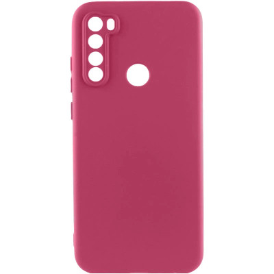 Накладка (з мікрофіброю) GETMAN Liquid Silk Full Camera для Xiaomi Redmi Note 8T- марсала Накладка (з мікрофіброю) GETMAN Liquid Silk Full Camera для Xiaomi Redmi Note 8T- марсала
