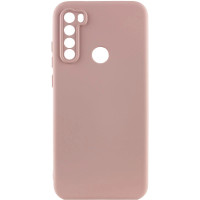 Накладка (з мікрофіброю) GETMAN Liquid Silk Full Camera для Xiaomi Redmi Note 8T- рожевий пісок Накладка (з мікрофіброю) GETMAN Liquid Silk Full Camera для Xiaomi Redmi Note 8T- рожевий пісок