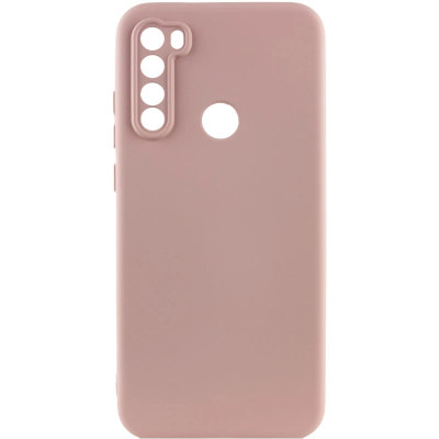 Накладка (з мікрофіброю) GETMAN Liquid Silk Full Camera для Xiaomi Redmi Note 8T- рожевий пісок Накладка (з мікрофіброю) GETMAN Liquid Silk Full Camera для Xiaomi Redmi Note 8T- рожевий пісок