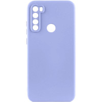 Накладка (з мікрофіброю) GETMAN Liquid Silk Full Camera для Xiaomi Redmi Note 8T- бузковий Накладка (з мікрофіброю) GETMAN Liquid Silk Full Camera для Xiaomi Redmi Note 8T- бузковий