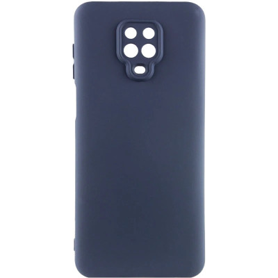 Накладка (з мікрофіброю) GETMAN Liquid Silk Full Camera для Xiaomi Redmi Note 9 Pro / Note 9s- темно-синій Накладка (з мікрофіброю) GETMAN Liquid Silk Full Camera для Xiaomi Redmi Note 9 Pro / Note 9s- темно-синій