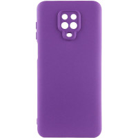Накладка (з мікрофіброю) GETMAN Liquid Silk Full Camera для Xiaomi Redmi Note 9 Pro / Note 9s- фіолетовий Накладка (з мікрофіброю) GETMAN Liquid Silk Full Camera для Xiaomi Redmi Note 9 Pro / Note 9s- фіолетовий