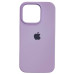 Накладка (з мікрофіброю) Silk Full Protective для iPhone 15 Pro Max- лавандовий