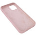 Накладка (з мікрофіброю) Silk Full Protective для iPhone 15 Pro- пудровий