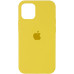 Накладка (з мікрофіброю) Silk Full Protective для iPhone 15- жовтий