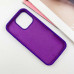 Накладка (з мікрофіброю) Silk Full Protective для iPhone 15- ультра-фіолетовий