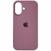 Накладка (з мікрофіброю) Silk Full Protective для iPhone 16- ліловий