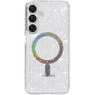 Накладка Eclipse Sparkle with Magnetic для Samsung S24 Plus- прозорий Magnetic color Накладка Eclipse Sparkle with Magnetic для Samsung S24 Plus- прозорий Magnetic color