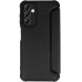 Чохол-книжка GETMAN Razor Carbon шкіряний для Samsung A55- чорний