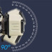 Ліхтарик налобний HX-816S-2COB (white+red), Motion Sensor, ЗП Type-C, 1х18650