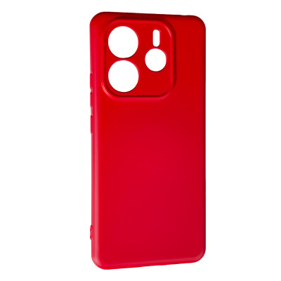 Накладка гумова SMTT для Xiaomi Redmi Note 14 5G- червоний Накладка гумова SMTT для Xiaomi Redmi Note 14 5G- червоний