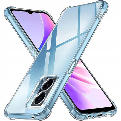 Накладка GETMAN посилені кути для Oppo A57s / A57 4G / A77s- прозорий Накладка GETMAN посилені кути для Oppo A57s / A57 4G / A77s- прозорий