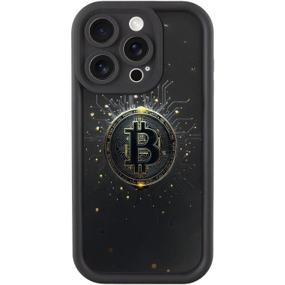 Накладка TPU Prestige для iPhone 15 Pro Max (6.7")- біткоін