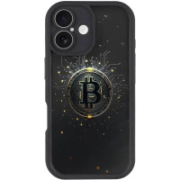 Накладка TPU Prestige для iPhone 16 (6.1")- біткоін Накладка TPU Prestige для iPhone 16 (6.1")- біткоін