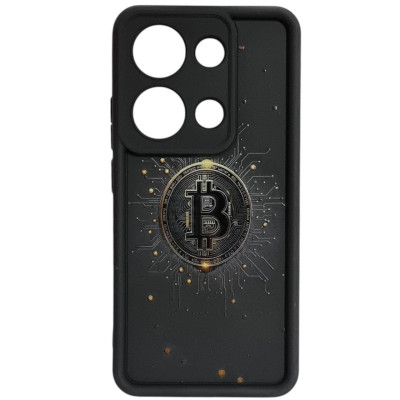 Накладка TPU Prestige для Xiaomi Redmi Note 13 Pro 4G / Poco M6 Pro 4G / Redmi Note 14s- біткоін Накладка TPU Prestige для Xiaomi Redmi Note 13 Pro 4G / Poco M6 Pro 4G / Redmi Note 14s- біткоін