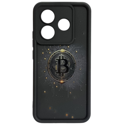 Накладка TPU Prestige для Xiaomi Redmi Note 14 5G- біткоін Накладка TPU Prestige для Xiaomi Redmi Note 14 5G- біткоін
