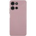Накладка (з мікрофіброю) Silicone Cover Lakshmi Full Camera для Motorola Moto G75 5G- рожевий пісок