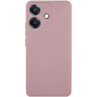 Накладка (з мікрофіброю) Silicone Cover Lakshmi Full Camera для Oppo A3 4G / A3x 4G- рожевий пісок
