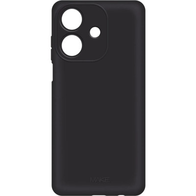 Накладка (з мікрофіброю) Silicone Cover Lakshmi Full Camera для Oppo A3 4G / A3x 4G- чорний