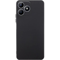 Накладка (з мікрофіброю) Silicone Cover Lakshmi Full Camera для Realme Note 50 5G- чорний