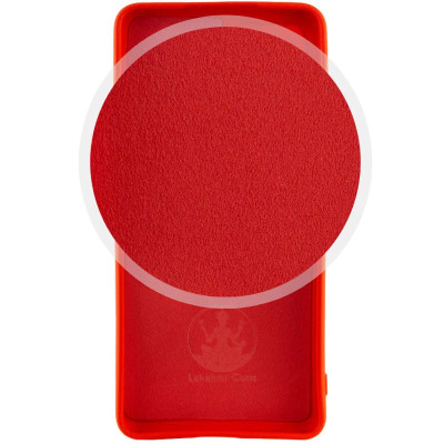 Накладка (з мікрофіброю) Silicone Cover Lakshmi Full Camera для Realme Note 50 5G- червоний