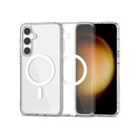 Накладка Space Magnetic Wireless Charge для Samsung S24 / Samsung S25- прозорий