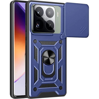 Протиударний чохол Camshield Serge Ring для Xiaomi 15 Pro- синій Протиударний чохол Camshield Serge Ring для Xiaomi 15 Pro- синій