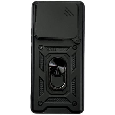 Протиударний чохол Camshield Serge Ring для Xiaomi Poco M7 Pro 5G- чорний Протиударний чохол Camshield Serge Ring для Xiaomi Poco M7 Pro 5G- чорний