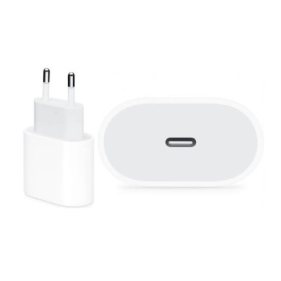 Мережевий зарядний пристрій 20W USB-C- білий Мережевий зарядний пристрій 20W USB-C- білий