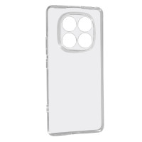 Накладка Silicone CLEAR Slim для Xiaomi Redmi Note 14 Pro 4G- прозорий