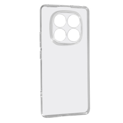 Накладка Silicone CLEAR Slim для Xiaomi Redmi Note 14 Pro 4G- прозорий