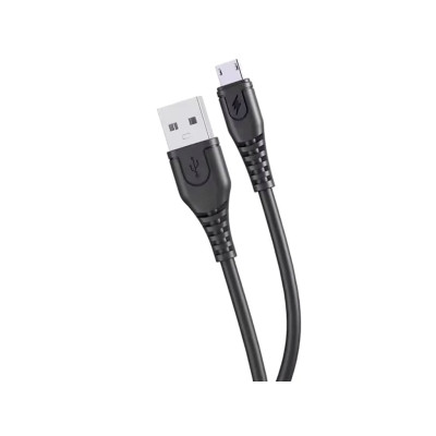 USB кабель Jokade JA010 Micro USB 3A/1м- чорний