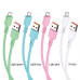 USB кабель Jokade JA028 Micro USB Silicone 3A Smart charging (Box 40шт / Mix)