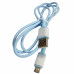 USB кабель Jokade JA014 NAIXUE Micro USB 5A Fast Charging (1m)- блакитний
