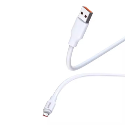 USB кабель Jokade JA018 LIFAN Micro USB 120W Fast Charging (1m)- білий
