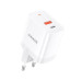 Мережевий зарядний пристрій Jokade JB081 GUANGFENG PD30W+QC3.0 (USB-A+USB-C)- білий