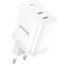 Мережевий зарядний пристрій Jokade JB083 RONGNAN PD30W / 2USB-C- білий