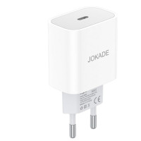 Мережевий зарядний пристрій Jokade JB068 ZHUOBANG PD27W / USB-C- білий Мережевий зарядний пристрій Jokade JB068 ZHUOBANG PD27W / USB-C- білий
