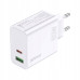 Мережевий зарядний пристрій Jokade JB045 HUANSU PD65W (USB-A+USB-C)- білий