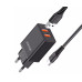 Мережевий зарядний пристрій Jokade JB024 Liangzi (3A / 2USB-A)+ USB кабель Type-C- чорний