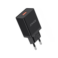 Мережевий зарядний пристрій Jokade JB047 XUETI (3A / USB-A)- чорний Мережевий зарядний пристрій Jokade JB047 XUETI (3A / USB-A)- чорний