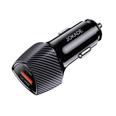 Автомобільний зарядний пристрій Jokade JH027 BAIMU PD60W (USB-A+ USB-C) Автомобільний зарядний пристрій Jokade JH027 BAIMU PD60W (USB-A+ USB-C)