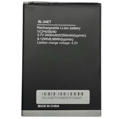 Акумулятор для Tecno POP 1 Pro/ POP 2F (BL-24ET ) 2400mAh Акумулятор для Tecno POP 1 Pro/ POP 2F (BL-24ET ) 2400mAh