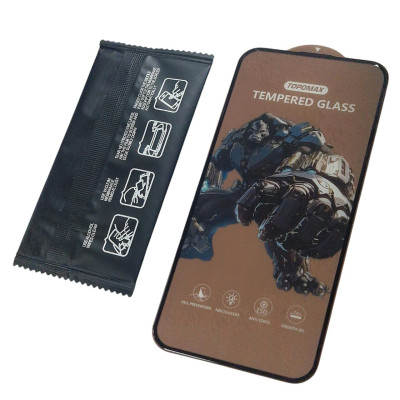 Скло захисне Topomax Box (Oleophobic) для  iPhone 16 Pro Max- чорний