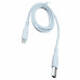 USB кабель Aspor A130 Lightning Fast Charge 2.4A/1м- білий